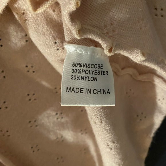 Cropped Pink Cardigan Princess Polly - Picture 5 of 6